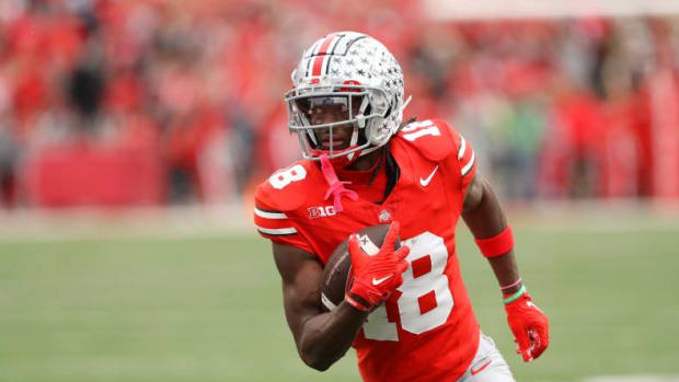 Ohio State wide receiver Marvin Harrison Jr.